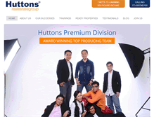 Tablet Screenshot of huttonschampions.com